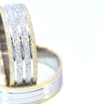 Burme kombinacija žuto-belo zlato , težina 9gr, cena: 130500din